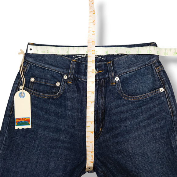 NWT Daily Blue Adriano Goldschmied Manya High Waisted Straight Leg Jeans Sz. 26 - Picture 13 of 15